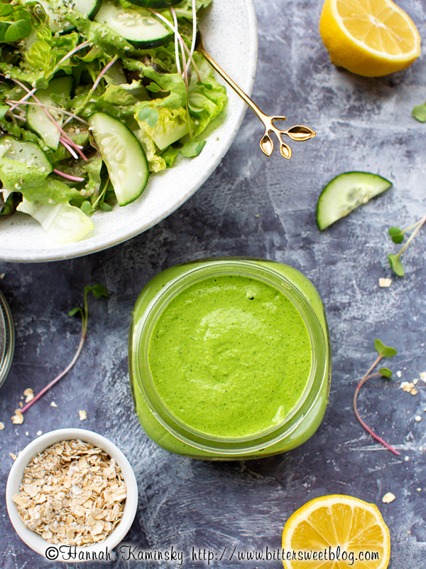 Oat Milk Green Goddess Dressing